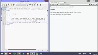Create an alert box using Javascript and HTML