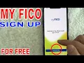 How To Sign Up For Free My Fico Credit Account