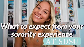 what to expect from your sorority experience at San Diego State University