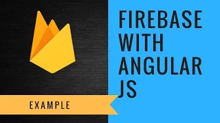 Google Firebase with Angular JS Example Tech Primers