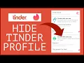 How to Hide Tinder Profile Hide Tinder Account Without Deleting It