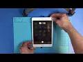 iPad power sleep button problem after screen replacement temporary solution