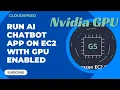 Deploy GPU-Powered AI Apps on AWS EC2 G5 Instance Setup Docker STEP BY STEP