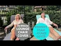 The Ultimate Lounge Chair Cover - Memory Foam Lounge Cover Review