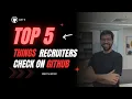 This GitHub Secret Gets You Hired Without Interviews