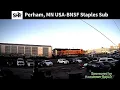 Perham MN USA Train Cam LIVE NOW BNSF Staples Sub Mile Post 189 3