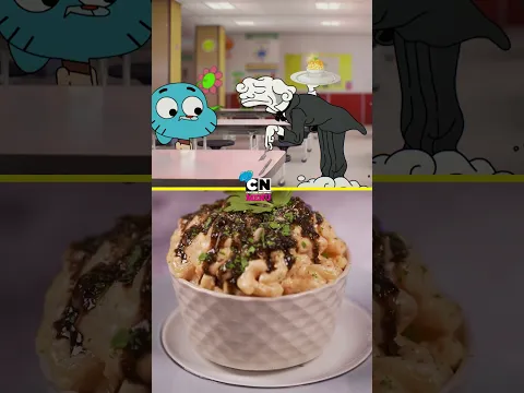 This Mac and Cheese looks absolutely delicious 🤤 #CartoonNetwork Menu with @fatafeat #food #recipe