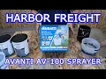 AVANTI AV100 HVLP Sprayer Explanation - Harbor Freight