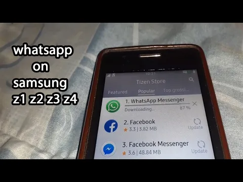 Download MP3 how to install whatsapp on samsung z2