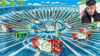 truck vs truck 644 446 people fall down from sky in this gta 5 challenge 