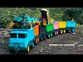 Download Lagu RC TRACTORS, MEGA RC TRUCKS, RC MACHINES COLLECTION!! EXCAVATOR LESU ET30H, KABOLITE K350-200 DIGGER