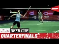 Download Lagu BWF Uber Cup Finals 2022 | Japan vs. Chinese Taipei | Quarterfinals