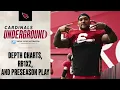 Cardinals Underground - Depth Charts RB1x2 And Preseason Play