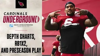Cardinals Underground - Depth Charts RB1x2 And Preseason Play