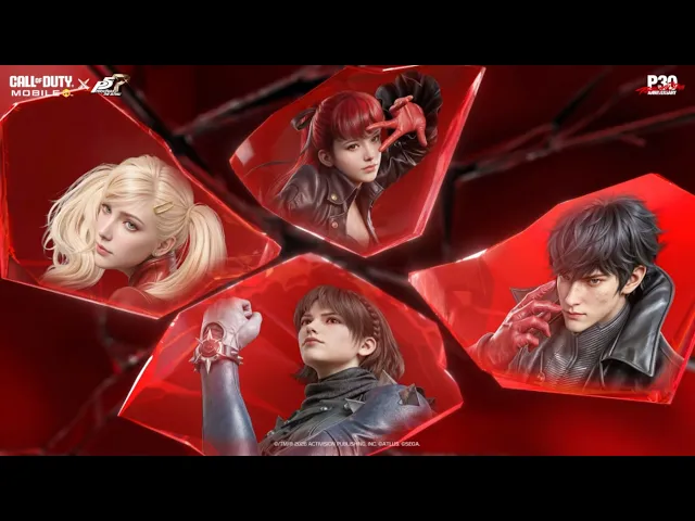 Call of Duty : Mobile x Persona 5 Royal - The Phantom Thieves of Hearts Series Armory Trailer