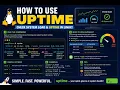 How to Use uptime - Check System Load Uptime in Linux