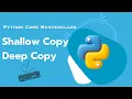 Python Shallow Copy vs Deep Copy Explained Core Python Mastery in Tamil Episode 37