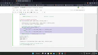 Simpson s rule using python