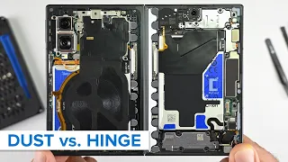 Inside Samsung s Galaxy Z Fold 8 Titanium New Battery and Dust