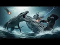 Unbelievable Footage: KONG vs MOSASAURUS: The Ocean Battle That Shattered the Aircraft Carrier!