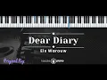 Download Lagu Dear Diary – Els Warouw (KARAOKE PIANO - ORIGINAL KEY)