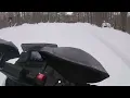 Old Forge NY Snowmobiling Trail Conditions 25 Trail 7 to Trail 17