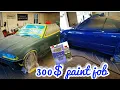 Daytona blue metallic paint job