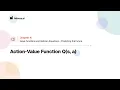 4 3 Action-Value Function Q s a Value Functions