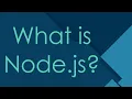 What is Node js