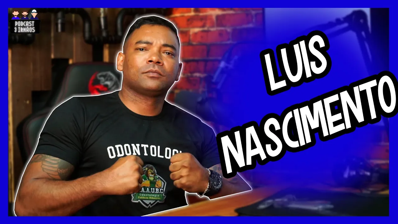 Sargento Luis Nascimento Policia Militar de São Paulo - Podcast 3 Irmãos #209