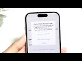 How To FIX iPhone Two Factor Authentication Not Working 2024