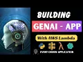 Building GenAI app with AWS Lambda Serverless Architecture Step-by-step tutorial