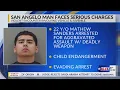 Complaint San Angelo man runs over mother while trying to leave with juvenile