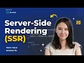Codesmith Tech Talks Server-Side Rendering SSR by Summer Pu sponsored by Bractlet