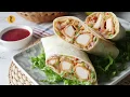 Dynamite Chicken Wrap Recipe By Food Fusion