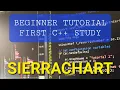 Tutorial For Building Your First SierraChart C Custom Study