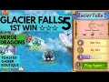 Merge Dragons Glacier Falls 5 1st Win 3 Stars