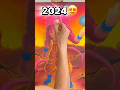 I painted All 67 Goku forms 1991-2024