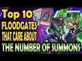 Top 10 Floodgates That Care About The Number Of Summons