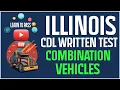 Illinois CDL Written Test 2024 - Combination Vehicles