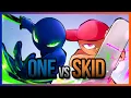 Download Lagu One vs Skid - Dojo Duel #1