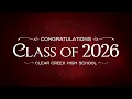 CCISD 2026 Graduations - Clear Creek High School