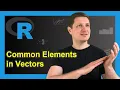 Find Common Elements from Multiple Vectors in R Example Identify Intersection of Arrays Reduce