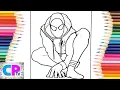 Scarlet Spider Coloring Pages Cool Picture of Scarlet Spider Coloring Pages Tv