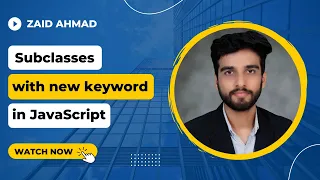 Subclasses with new keyword Object Oriented Programming in JavaScript