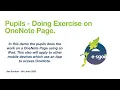 e-Sgoil Tutorial - Pupils Homework iPAD on page
