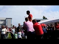 Veräppeln des Publikums auf dem Hochrad - www.Fussballvirtuose.de Sinan Öztürk