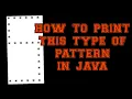 How To Print Alphabet S Pattern In Java