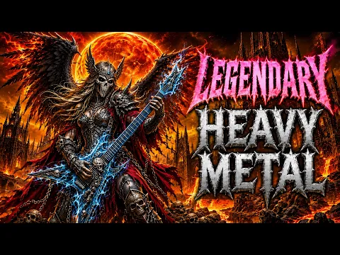 Heavy Metal Guitar Playlist – Powerful Riffs, Fast Solos & Instrumental Rock Fire