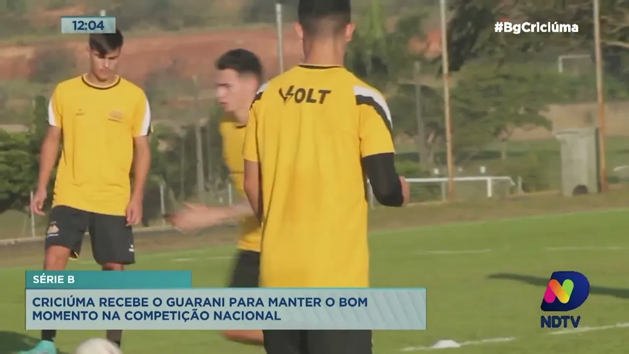 Criciúma recebe o Guarani para manter o bom momento na Série B